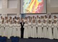 Corul Liceului Pedagogic a adus un omagiu poetului Mihai Eminescu, la întâlnirea directorilor de școli din județ organizată de IȘJ Botoșani