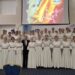 Corul Liceului Pedagogic a adus un omagiu poetului Mihai Eminescu, la întâlnirea directorilor de școli din județ organizată de IȘJ Botoșani