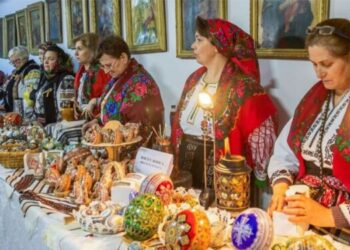 Festivalul-concurs de ouă încondeiate la Rogojești, județul Botoșani