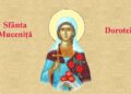SINAXAR ORTODOX 2026: Sfânta Muceniţă Doroteia