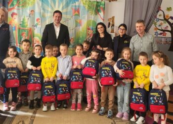  „Ghiozdănel cu viitor”. Sprijin pentru preșcolarii de la Grădinița Dersca