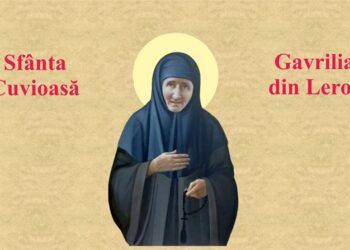 SINAXAR ORTODOX 2026: Sfânta Cuvioasă Gavrilia din Leros