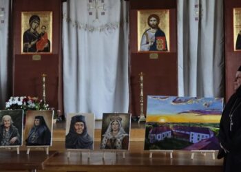 Mănăstirea Godoncourt din Franța susține tinerele talente: Expoziția „Chipuri ale noilor sfinte”, concert caritabil și întâlniri online