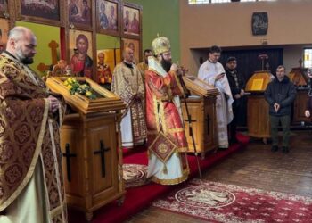 Slujiri arhierești în comunități românești din Irlanda