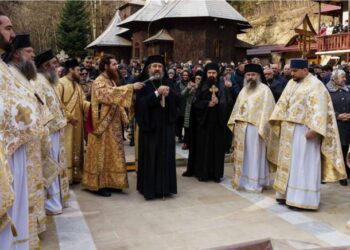 Mănăstirea Brusturi – Neamț, închinată eroilor neamului, are un nou stareț