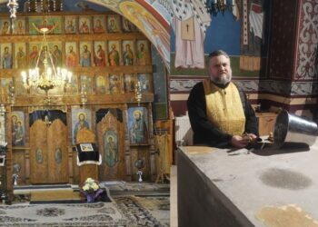 Moment important pentru Biserica „Sfinții Voievozi” din Zoițani: Sfânta Masă a fost descoperită pentru reabilitare