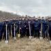 „Păstrează natura pentru generațiile viitoare”. Activitate de împădurire desfășurată de jandarmii botoșăneni