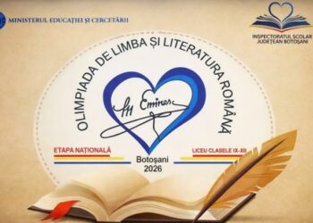 Olimpiada Națională de Limba și Literatura Română va fi organizată la  Botoșani