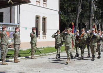 Comandantul Batalionului 335 Artilerie „Alexandru cel Bun” a fost avansat în grad