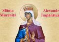 SINAXAR ORTODOX 2026: Sfânta Muceniță Alexandra, împărăteasa