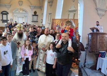 Românii din Waterford, Irlanda, au sărbătorit hramul parohiei alături de Episcopul Nectarie