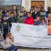Zumba pentru copii, organizată la Parohia Lunca Rateș, în Duminica Floriilor
