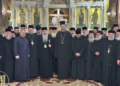IPS Teofan, împreună cu 60 de pelerini din eparhie, a fost întâmpinat în Grecia de Mitropolitul Salonicului
