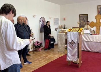 A fost oficiată prima Sfânta Liturghie în noua parohie a Episcopiei Italiei
