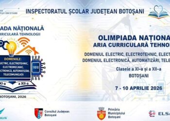 Olimpiada Națională – Aria Curriculară Tehnologii – Domeniul electric, electronic, electromecanic și Domeniul electronică, automatizări, telecomunicații