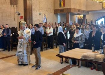 Sărbătoare în comunitatea ortodoxă română din Alcalá de Henares, Spania
