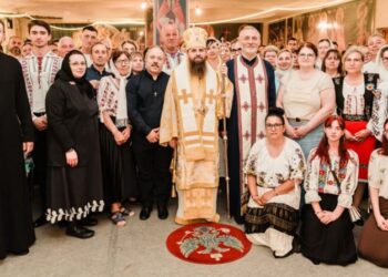 Preasfințitul Părinte Benedict, în mijlocul românilor din Valdemoro, Spania