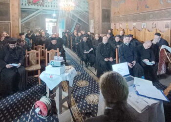 Ședința lunară a preoților din Protopopiatul Dorohoi, găzduită de Parohia „Sfinții Voievozi” Hilișeu-Horia
