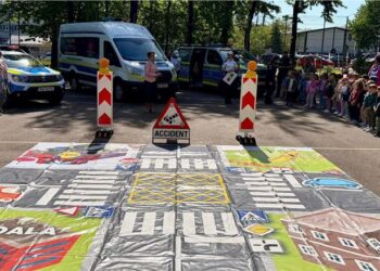 Activități de educație rutieră pentru preșcolari la Grădinița nr. 19 Botoșani