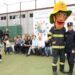 Sute de copii din comuna Lunca au sărbătorit, în avans, Ziua Internațională a Copilului, alături de pompieri