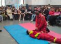 Lecție practică de prim ajutor organizată de pompierii botoșăneni la Palatul Copiilor