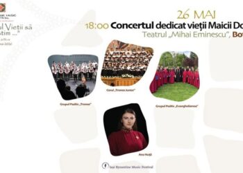 Concertul dedicat vieții Maicii Domnului la Botoșani