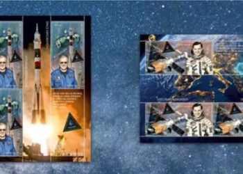 Romfilatelia a lansat o emisiune filatelică dedicată lui Dumitru Prunariu, primul cosmonaut român