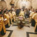 Slujbă arhierească la Biserica Vovidenia din Botoșani