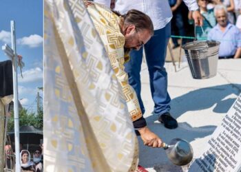 Înaltpreasfințitul Părinte Teofan a sfințit piatra de temelie a unei noi biserici în Piatra-Neamț