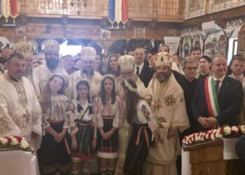 Un sobor de ierarhi a sfințit biserica parohiei din Moncalieri – Piemonte, Italia