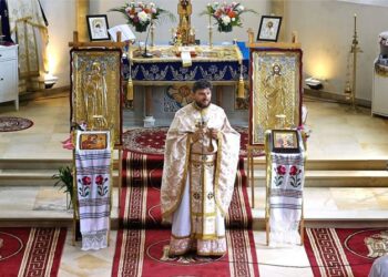 Părintele Vasile Melinte, originar din Vorona, a împlinit patru ani de la hirotonia întru preot