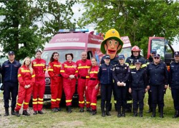 Respect semenilor noștri în uniformă pentru organizarea Zilei Internaționale a Copilului la Botoșani