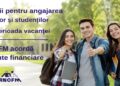 Stimulente pentru angajarea elevilor şi studenţilor pe perioada vacanţei