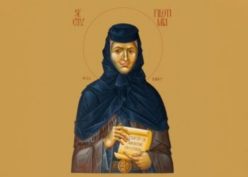 Încă o sfântă nou canonizată va fi proclamată: Sf. Cuv. Filotimia, mama Sf. Cuv. Dometie cel Milostiv de la Râmeț