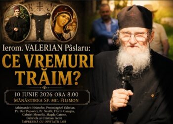 VIDEO: „Ce vremuri trăim?”. Discuție cu părintele Valerian Pâslaru