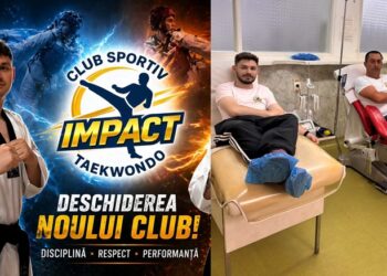 Gest de solidaritate al Clubului Sportiv Impact Taekwondo. Staff-ul a donat sânge pentru a sprijini persoanele aflate în nevoie