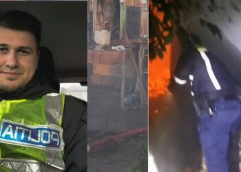 Tânăr polițist din Săveni și-a pus propria siguranță în pericol pentru a salva viața unei persoane aflate într-o situație critică
