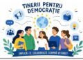Oportunitate pentru tinerii interesați de democrație, participare civică și inovație digitală