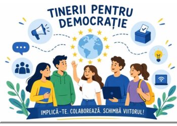 Oportunitate pentru tinerii interesați de democrație, participare civică și inovație digitală