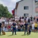 Tinerii români de pretutindeni vizitați de jandarmi în tabăra Agafton