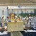 Starețul Mănăstirii Gorovei, arhimandritul Teofil Timișag, a slujit la  Praznicul Icoanei Maicii Domnului „Îndrumătoarea”, sărbătorit la Mănăstirea Neamț
