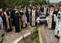 Starețul Mănăstirii Bisericani, protos. Serafim Mihali, a fost înmormântat