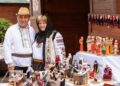 Meșterii populari Georgeta și Dumitru Silion – păpuși unicat, create cu migală