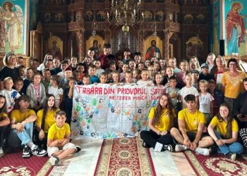 Tabăra din Pridvorul Satului, ediția a IV-a, a reunit zeci de copii la Parohia „Nașterea Maicii Domnului” din Victoria