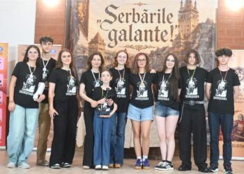 Trofeul Concursului Național de Teatru Medieval „Serbările Galante” din Sighișoara – pentru al treilea an consecutiv la Dorohoi