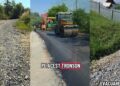 Lucrări de asfaltare în comuna Vorona