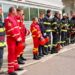 Exercițiu de amploare al pompierilor botoșăneni la o stație de carburanți