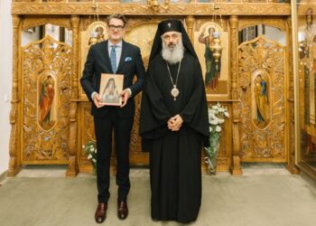 Mitropolitul Antonie s-a întâlnit cu Ambasadorul României în Republica Moldova: Dialog despre proiecte comune