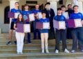 Echipa de robotică „Royal Engineers”, decorată de Înalpreasfințitul Părinte Arhiepiscop Calinic pentru performanța remarcabilă la Michiana Premier Event din SUA