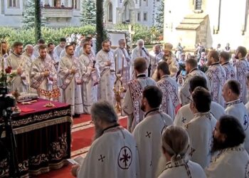 Sfânta Liturghie arhierească la pomenirea Sfântului Voievod Ștefan cel Mare, ctitorul Mănăstirii Putna